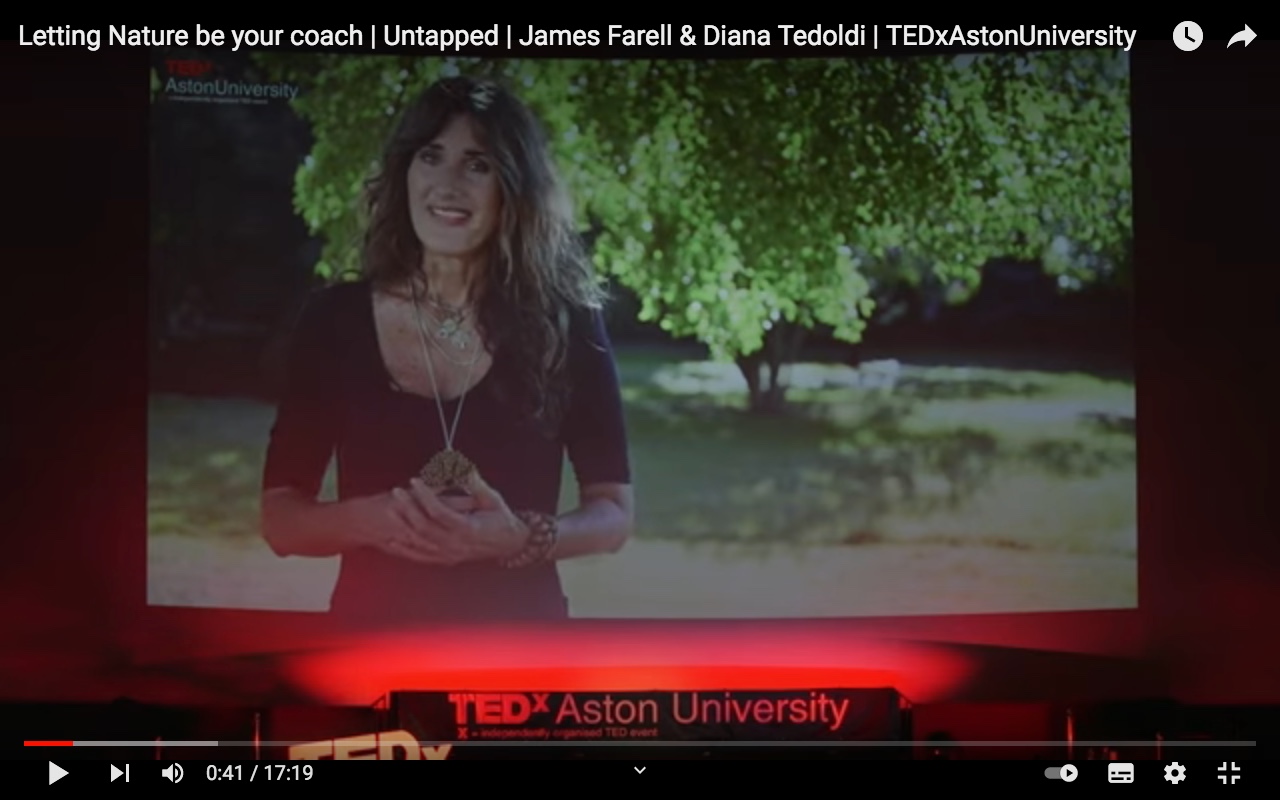 Diana Tedoldi TEDx Letting nature be your coach